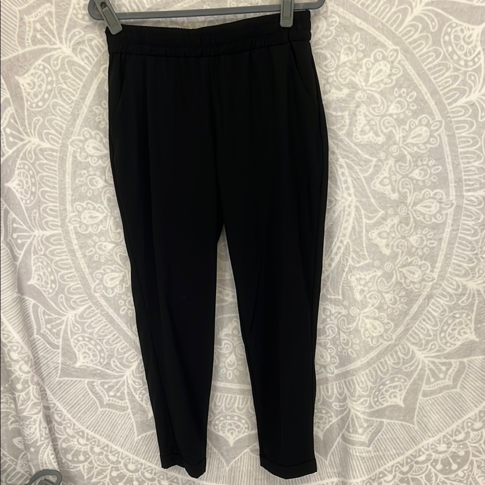 New York & Company Black Cropped Ankle Pants